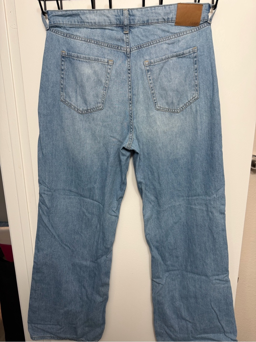 Aeropostale high-rise wide leg jeans - Size 12 - Picture 2 of 2
